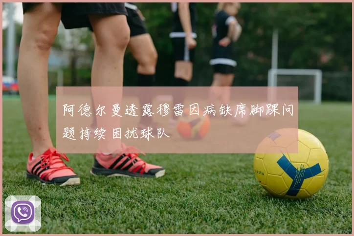 阿德尔曼透露穆雷因病缺席脚踝问题持续困扰球队